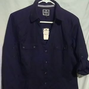 NWT Express button up size L